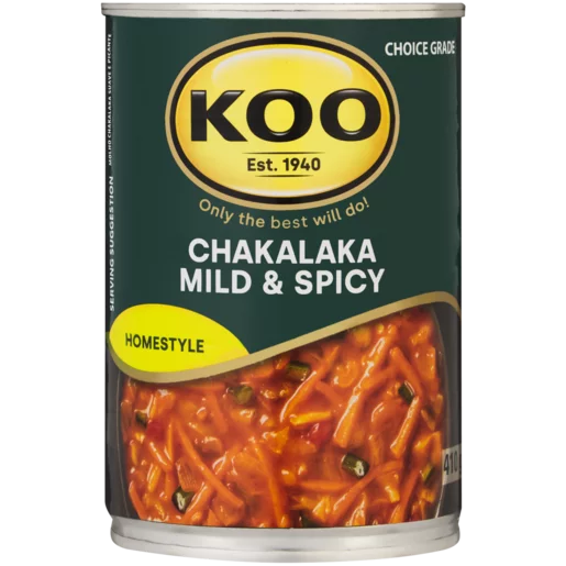 KOO Chakalaka Mild & SPICY (1 x 410g)