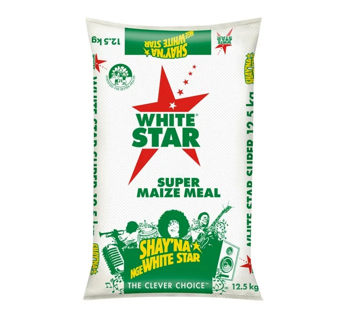 WHITE STAR SUPER MAIZE MEAL 12.5KG